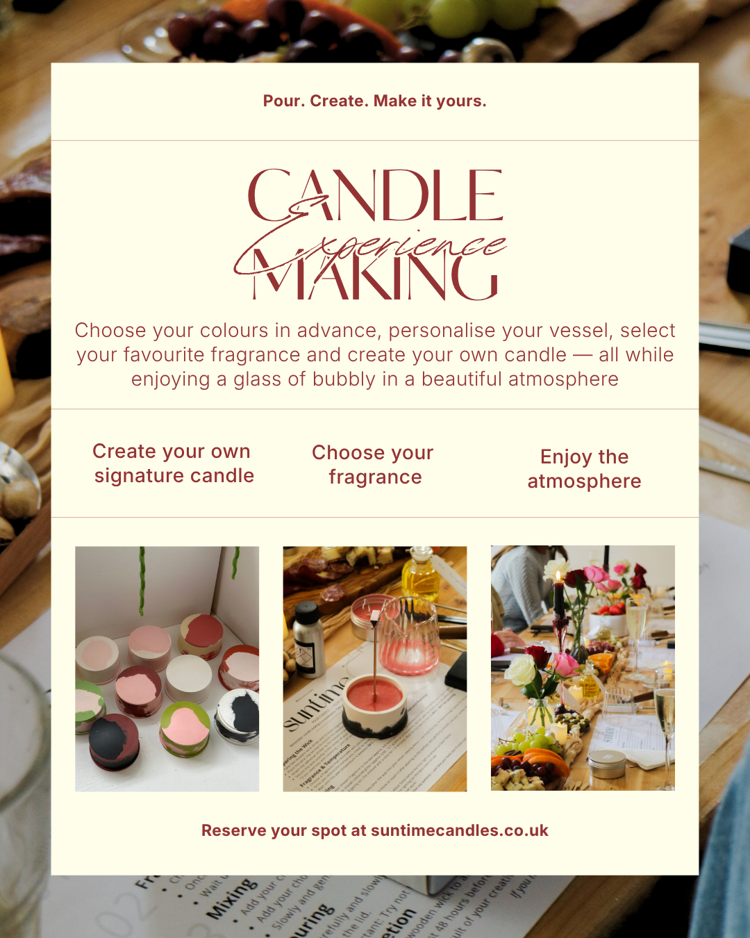 Aesthetic Candle Making Workshop