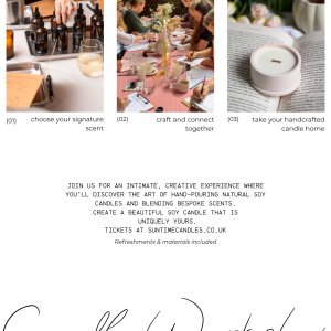 Aesthetic Candle Making Workshop by Suntime